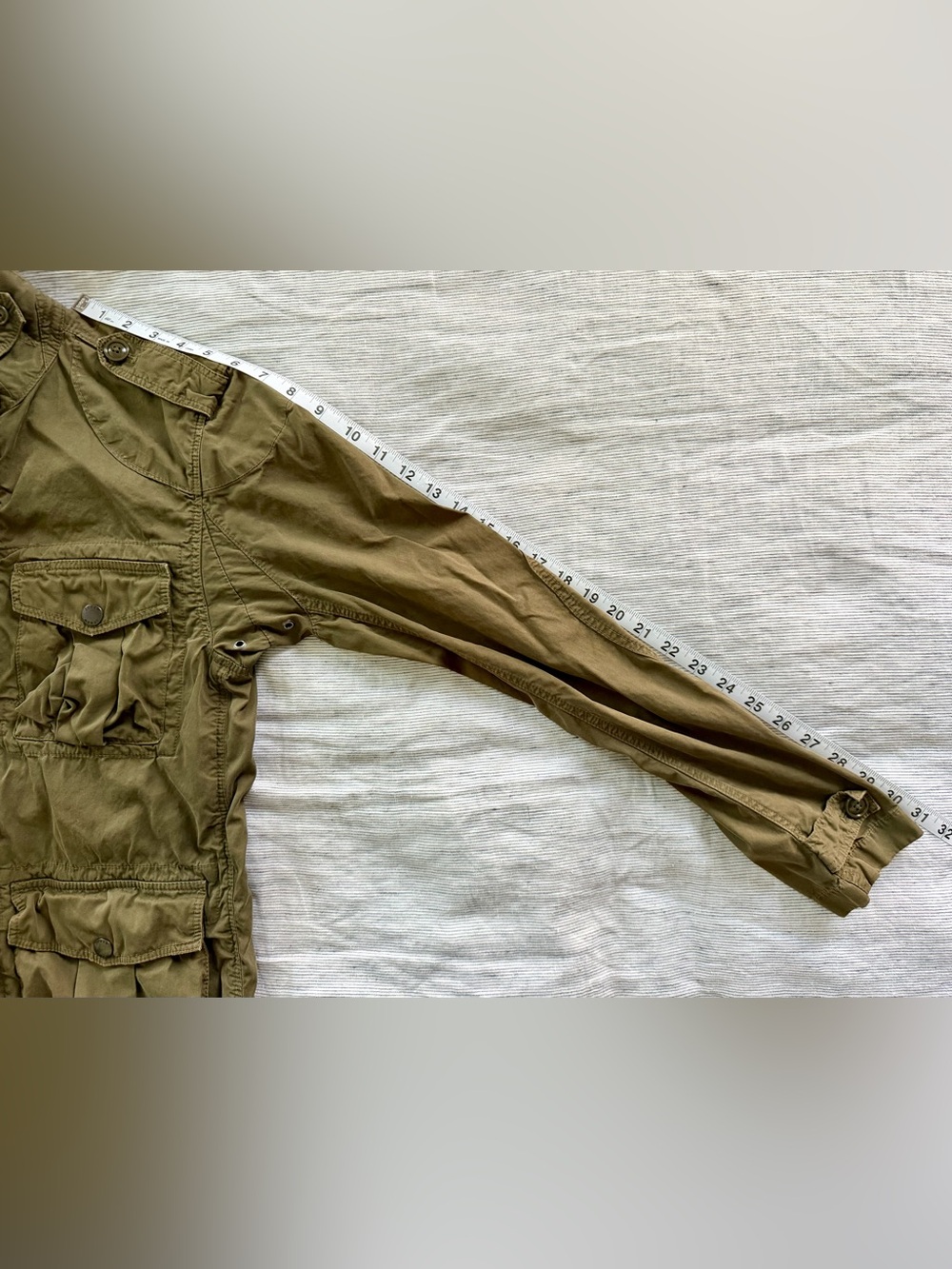 J.Crew Cadet Jacket - Fatigue Green - Vintage - Size Small - Picture 7 of 11